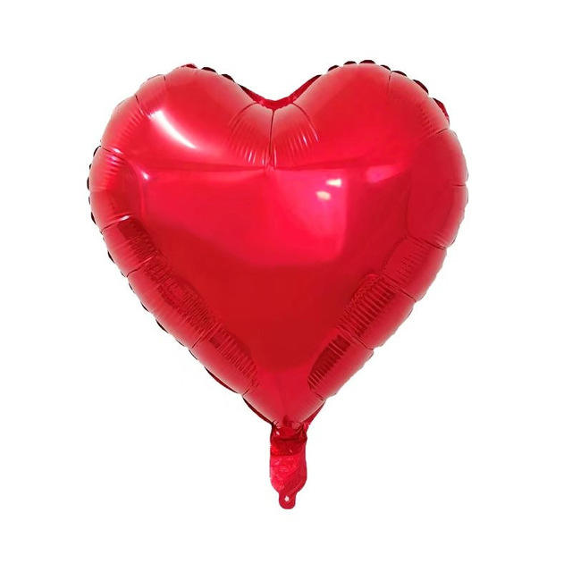Herzballons in Metallic-Optik – 18 Farben zur Auswahl für romantische Anlässe & Feiern