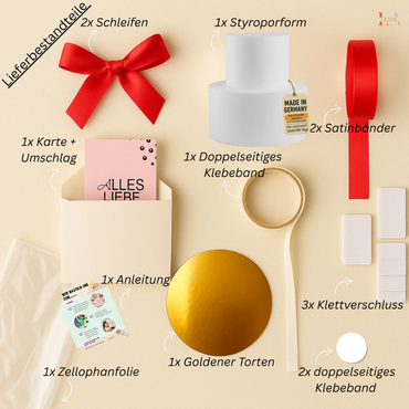 DIY-Bastelset für einen Tortenturm