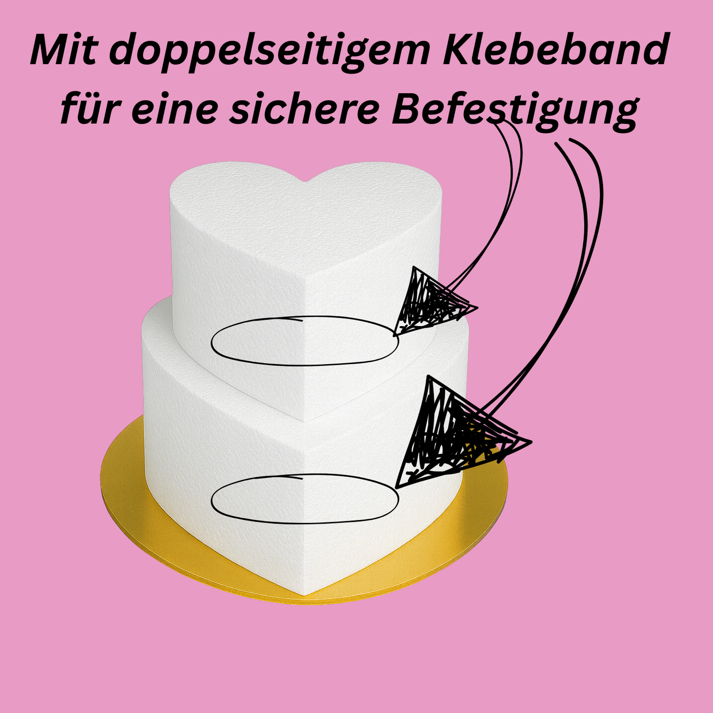 DIY-Bastelset in Herzform