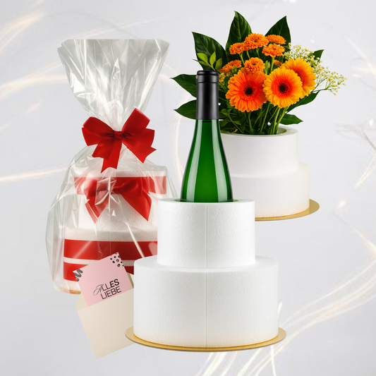 DIY-Bastelbset für einen Tortenturm mit Ausschnitt